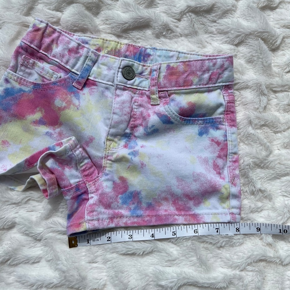 Gap Kids 1969 Tie-Died Jean Shorts - Picture 14 of 15